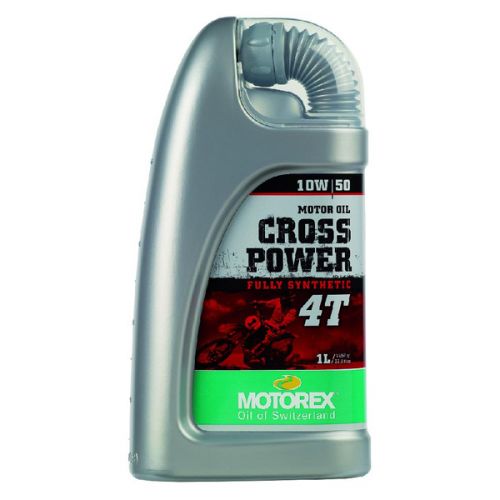 MOTOREX Масло моторное Cross Power 4T 10w50 1L синтетика
