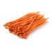 ORANGE CABLE TIES 100PK