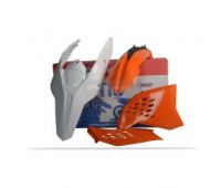 Комплект пластика (оранжевый с оранжевыми боковинами бака OEM2011) KTM EXC/EXCF 125-530/08-11