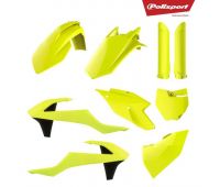 Комплект пластика (цвет - Fluo Yellow) KTM SX/SXF 125-450 /16-18