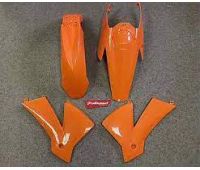 Комплект пластика оранжевого KTM EXC/EXCF 125-525 /04