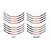 RIM RING STICKER SET
