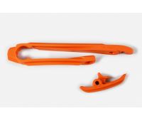 Комплект слайдеров цепи оранжевых KTM EXC/EXCF 125-500/12->