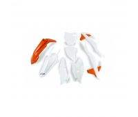 Комплект пластика белый с оранжевым OEM2020 KTM SX85/20->