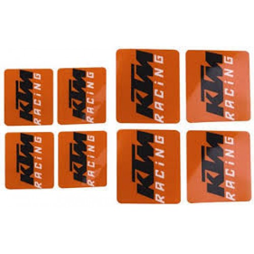 WHEEL HUB DECAL KIT 8 PCS.
