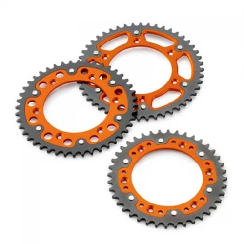 REAR SPROCKET ORANGE 46 T.
