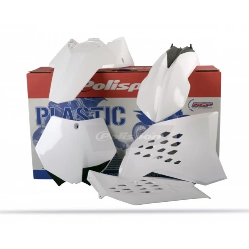 Комплект пластика белого KTM SX/SXF/125-450/07-10 EXC/EXCF/125-530/08-11