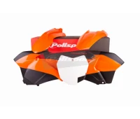 Комплект пластика оранжево-бело-черный (OEM2013) KTM SX/SXF 125-450 /13-15 EXC/EXCF 125-500/14-16