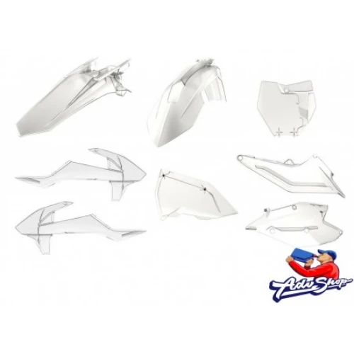 Комплект пластика Clear (прозрачный) KTM SX125/150 SX-F250/350/450 16-18