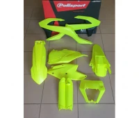 Комплект пластика желтого (цвет - FloYello) KTM EXC/EXCF /17-19
