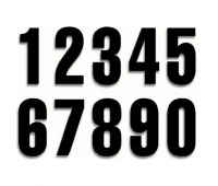 NUMBER 1 3Pieces Black 5