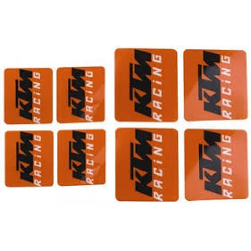WHEEL HUB DECAL KIT 8 PCS.