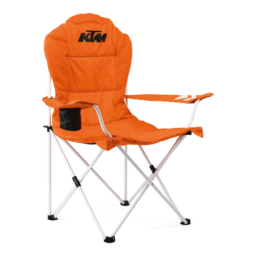 Стул раскладной оранжевый Racetrack Chair